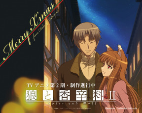Картинка аниме spice and wolf