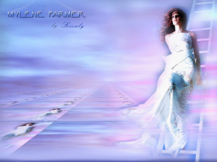 обоя музыка, mylene, farmer