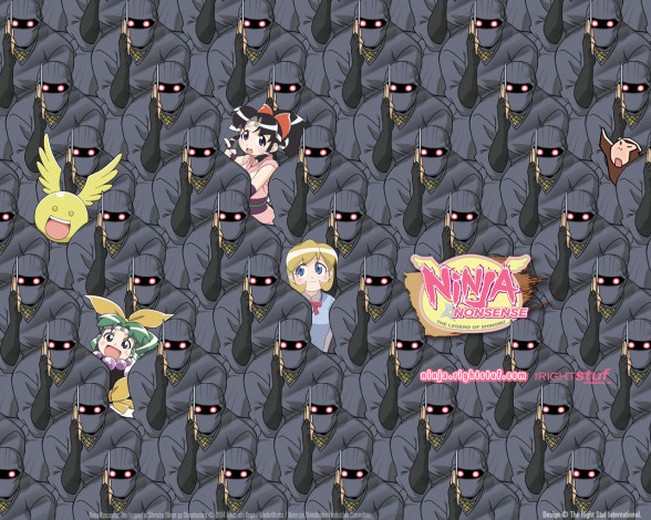 Обои картинки фото аниме, 2x2=shinobuden