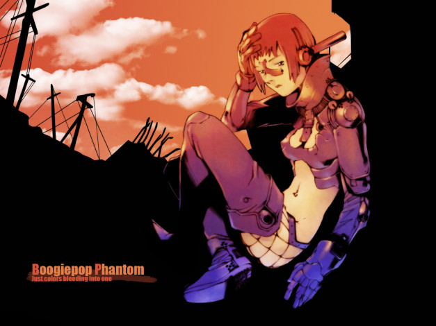 Обои картинки фото аниме, boogiepop, phantom