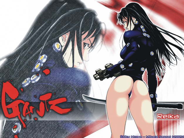 Обои картинки фото аниме, gantz
