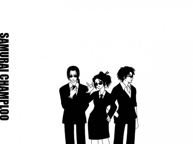 Обои картинки фото аниме, samurai, champloo