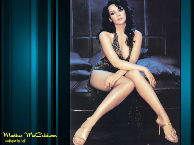 Обои картинки фото Martine McCutcheon, девушки