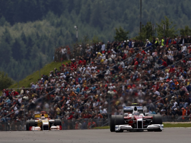 Обои картинки фото f1, germany, 2009, спорт, формула