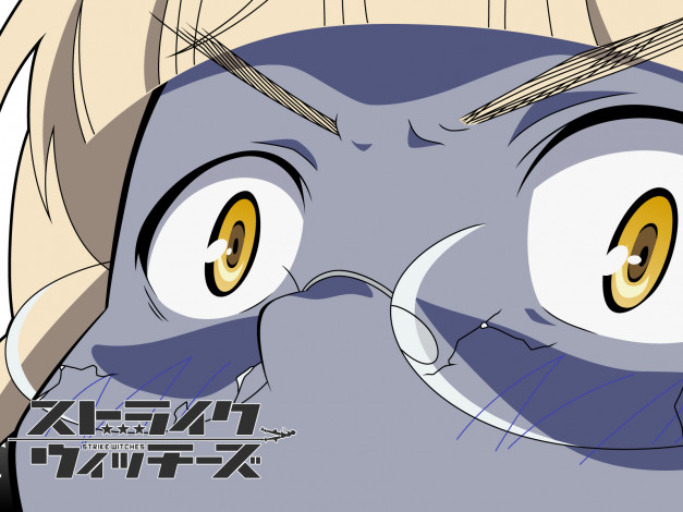 Обои картинки фото strike, witches, аниме