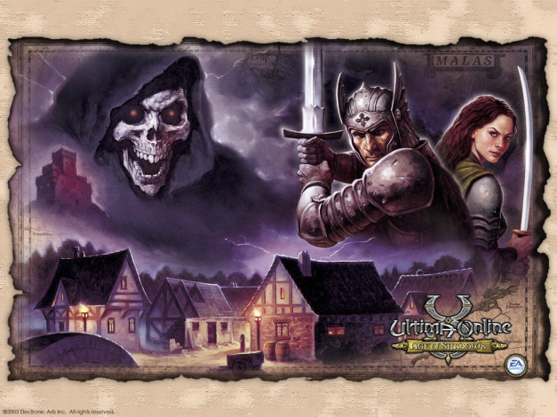 Обои картинки фото ultima, online, age, of, shadows, видео, игры