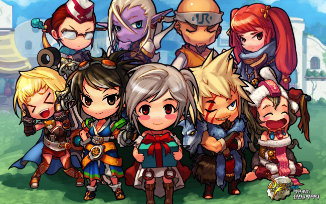 Обои картинки фото dungeon, fighter, online, видео, игры