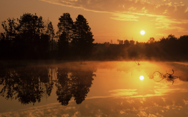 Обои картинки фото природа, восходы, закаты