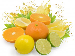 Картинка еда цитрусы