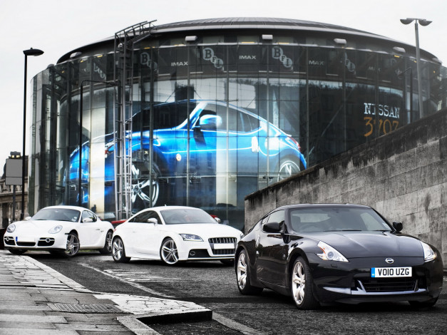 Обои картинки фото автомобили, разные, вместе