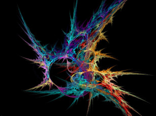 Картинка 3д графика abstract абстракции абстракция