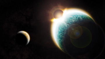 Картинка космос арт планеты