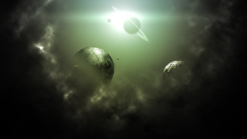 Картинка космос арт планеты