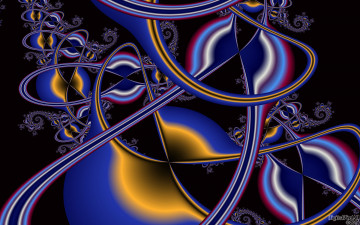 Картинка 3д графика fractal фракталы фрактал