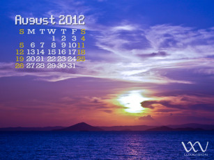 Картинка календари природа восход море