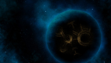 Картинка космос арт планета