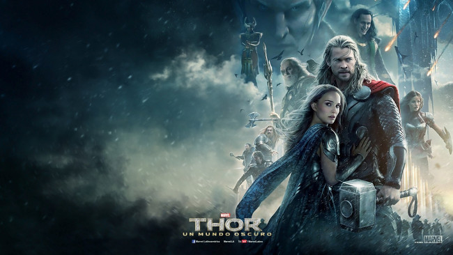 Обои картинки фото thor, the, dark, world, кино, фильмы, тор, 2