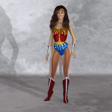 обоя 3д графика, люди , people, супермен, взгляд, девушка