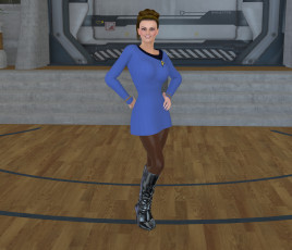 Картинка 3д+графика люди+ people улыбка взгляд девушка