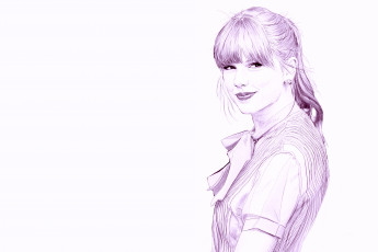 Картинка рисованные люди рисунок карандаш taylor swift