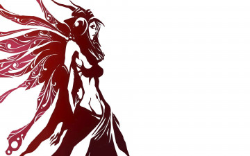 Картинка векторная+графика девушки взгляд девушка