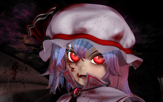 Обои картинки фото 3д графика, аниме , anime, взгляд, девушка