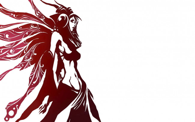 Обои картинки фото векторная графика, девушки, взгляд, девушка