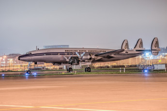 Картинка lockheed+constellation авиация пассажирские+самолёты авиалайнер