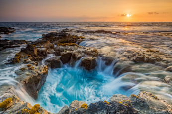 Картинка природа восходы закаты закат небо побережье море