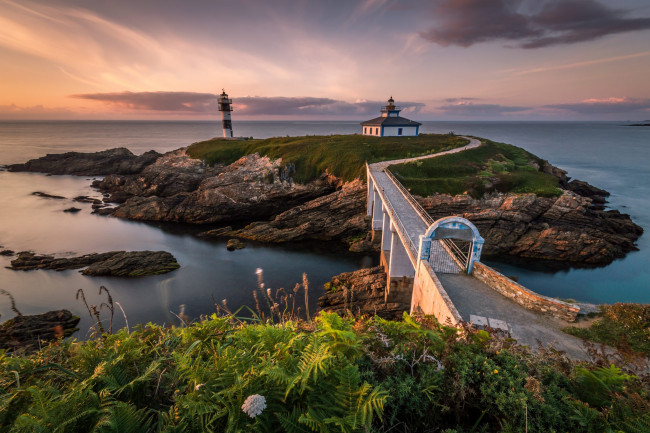 Обои картинки фото природа, маяки, маяк, побережье