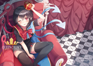 Картинка аниме touhou фон взгляд девушка