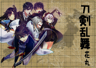 Картинка аниме touken+ranbu touken ranbu