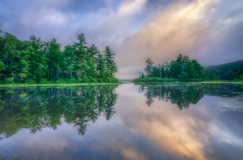 Картинка природа реки озера река лес
