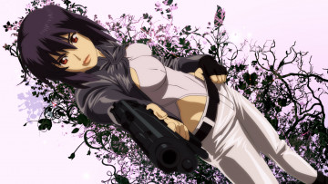 Картинка аниме ghost+in+the+shell мотоко кусанаги девушка