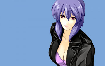 Картинка аниме ghost+in+the+shell девушка мотоко кусанаги