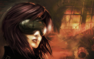 Картинка аниме ghost+in+the+shell девушка мотоко кусанаги
