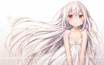 Картинка аниме unknown +другое фон взгляд девушка