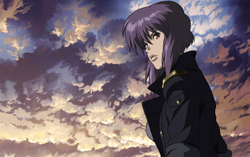 Картинка аниме ghost+in+the+shell мотоко кусанаги девушка