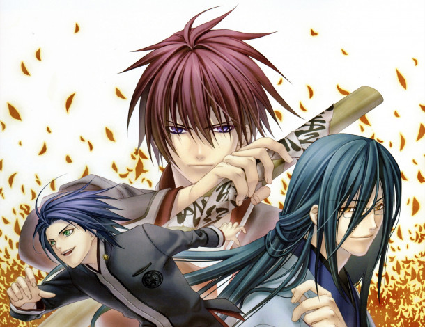 Обои картинки фото аниме, hiiro no kakera, парни