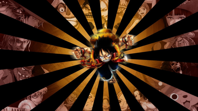 Обои картинки фото аниме, one piece, персонажи