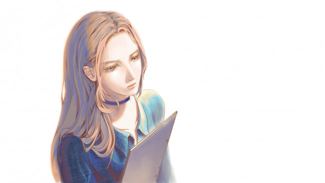 Обои картинки фото аниме, unknown,  другое, девушка