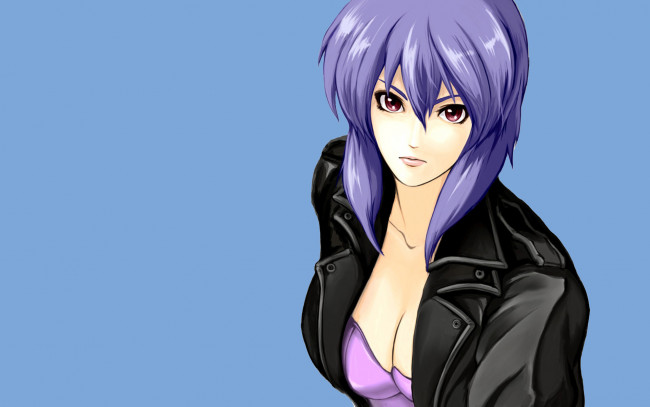 Обои картинки фото аниме, ghost in the shell, девушка, мотоко, кусанаги