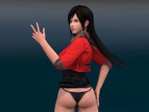 Картинка 3д+графика люди+ people девушка взгляд фон