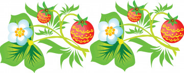 Картинка векторная+графика цветы+ flowers фон листья цветы