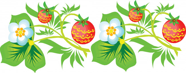 Обои картинки фото векторная графика, цветы , flowers, фон, листья, цветы