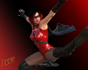 Картинка 3д+графика люди+ people взгляд девушка фон