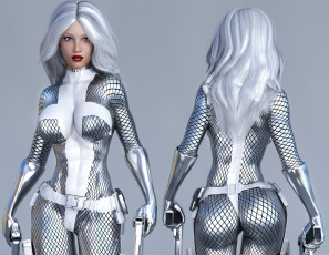 Картинка 3д+графика люди+ people фон взгляд девушка