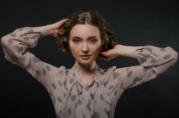 Картинка девушка девушки -unsort+ брюнетки темноволосые модель