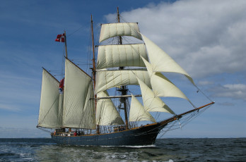 Картинка корабли парусники мачты паруса