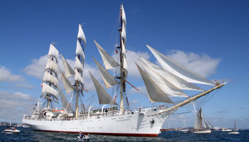 Картинка корабли парусники мачты паруса